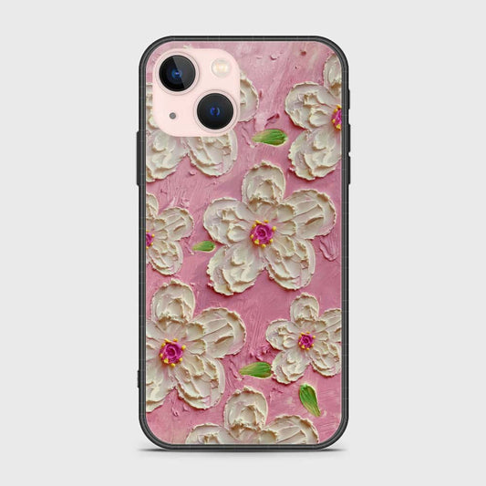 iPhone 14 Plus Cover - Floral Series - Design 5 - Pink & White - HQ Premium Shine Durable Shatterproof Case