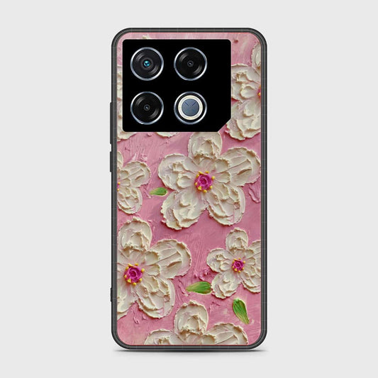 Infinix GT 20 Pro Cover - Floral Series - Design 5 - Pink & White - HQ Premium Shine Durable Shatterproof Case