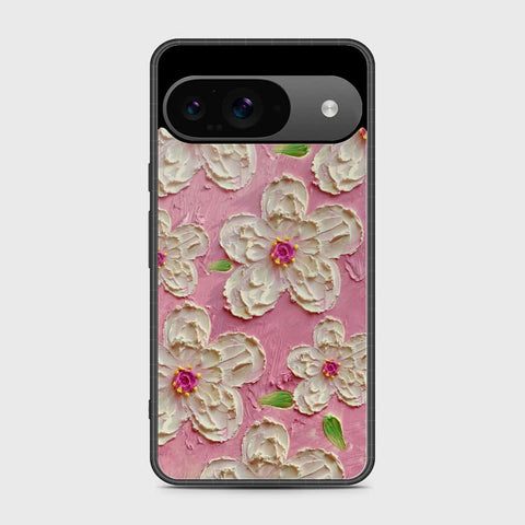 Google Pixel 9 Cover - Floral Series - Design 5 - Pink & White - HQ Premium Shine Durable Shatterproof Case