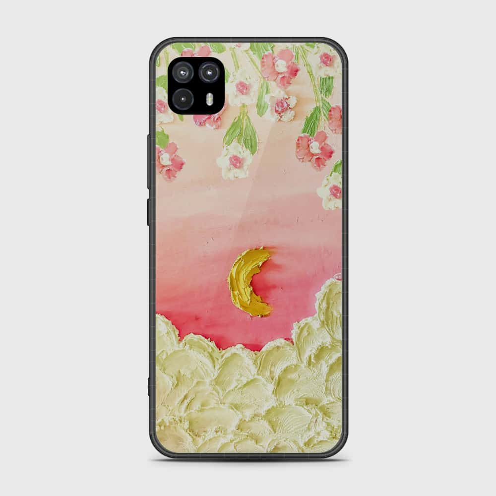 Motorola Moto G50 5G Cover - Floral Series - Design 7 - Pink & Yellow - HQ Premium Shine Durable Shatterproof Case