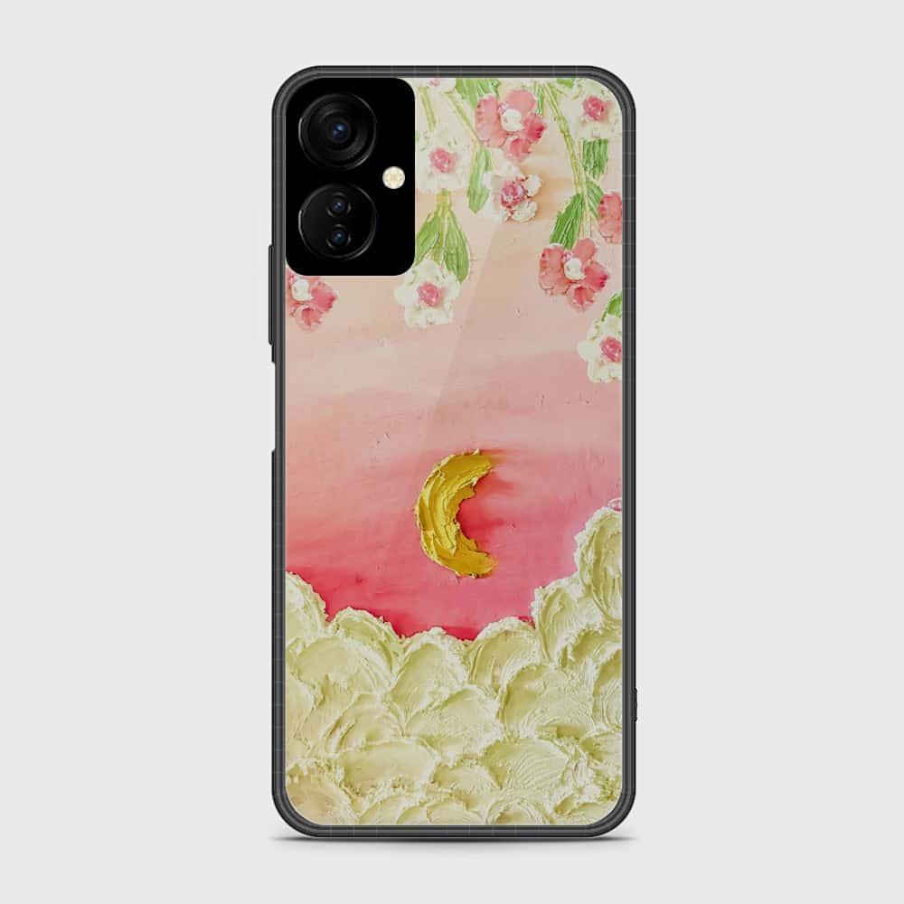 Tecno Camon 19 Neo Cover - Floral Series - Design 7 - Pink & Yellow - HQ Premium Shine Durable Shatterproof Case