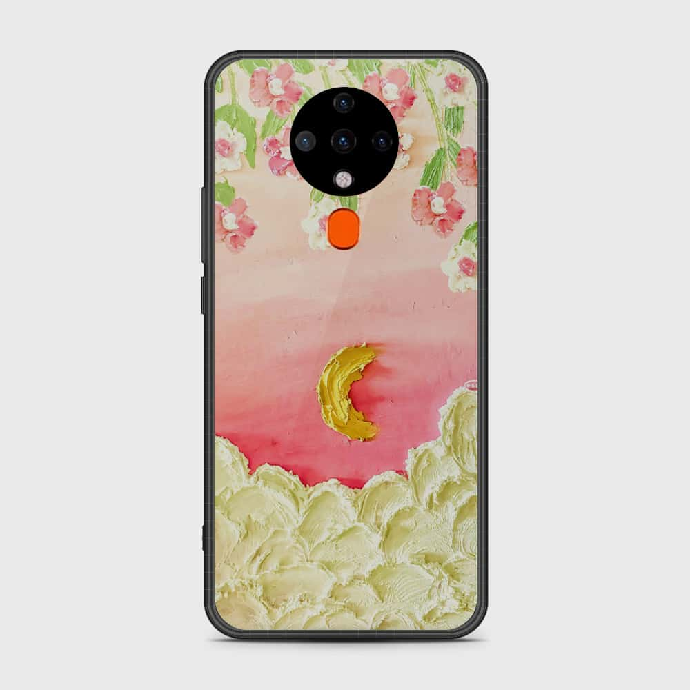 Tecno Spark 6 Cover - Floral Series - Design 7 - Pink & Yellow - HQ Premium Shine Durable Shatterproof Case