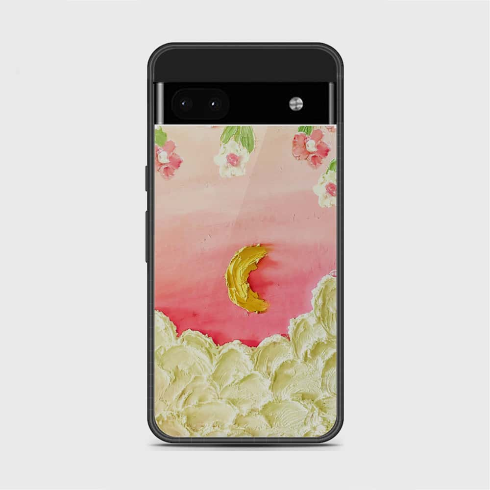 Google Pixel 7 Cover - Floral Series - Design 7 - Pink & Yellow - HQ Premium Shine Durable Shatterproof Case