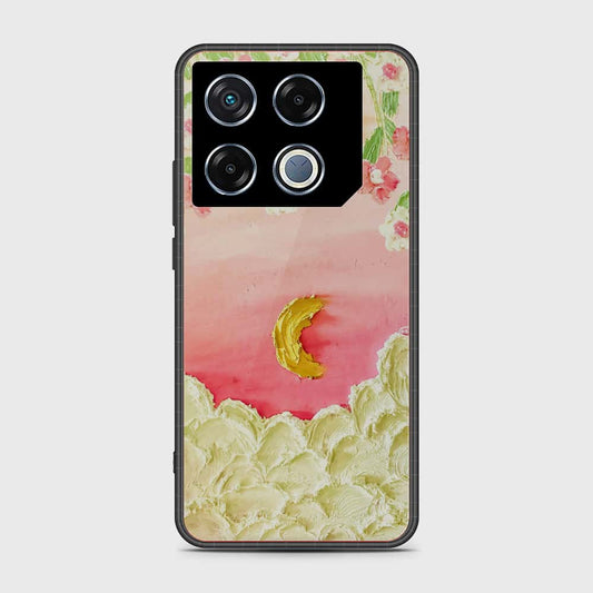 Infinix GT 20 Pro Cover - Floral Series - Design 7 - Pink & Yellow - HQ Premium Shine Durable Shatterproof Case