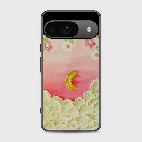 Google Pixel 9 Cover - Floral Series - Design 7 - Pink & Yellow - HQ Premium Shine Durable Shatterproof Case