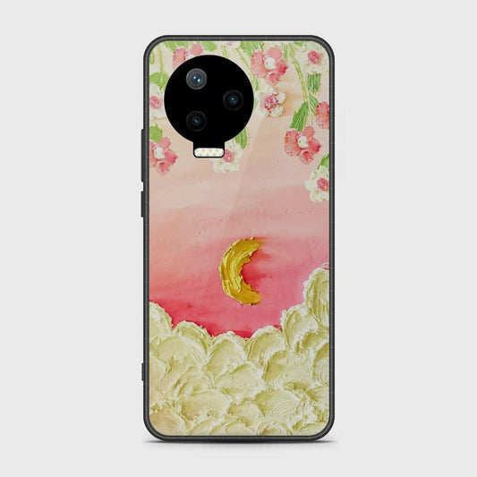 Infinix Note 12 Pro Cover - Floral Series - Design 7 - Pink & Yellow - HQ Premium Shine Durable Shatterproof Case