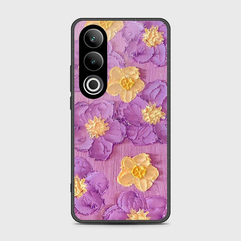 OnePlus Ace 3V Cover - Floral Series - Design 8 - Purple & Yellow - HQ Premium Shine Durable Shatterproof Case