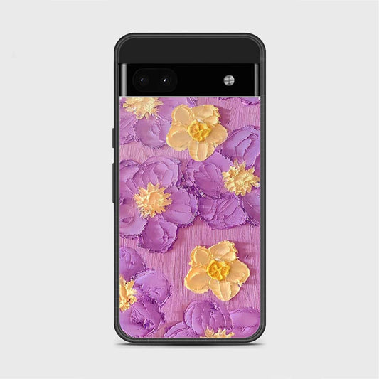 Google Pixel 7 Cover - Floral Series - Design 8 - Purple & Yellow - HQ Premium Shine Durable Shatterproof Case