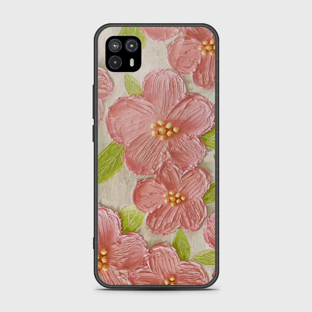 Motorola Moto G50 5G Cover - Floral Series - Design 9 - Pink & Green - HQ Premium Shine Durable Shatterproof Case