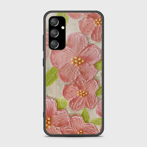 Samsung Galaxy A14 5G Cover - Floral Series - Design 9 - Pink & Green - HQ Premium Shine Durable Shatterproof Case