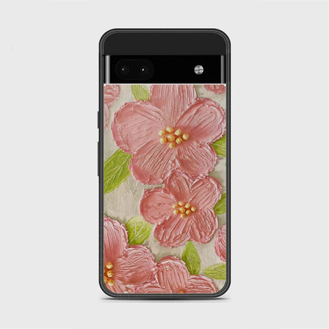 Google Pixel 7 Cover - Floral Series - Design 9 - Pink & Green - HQ Premium Shine Durable Shatterproof Case