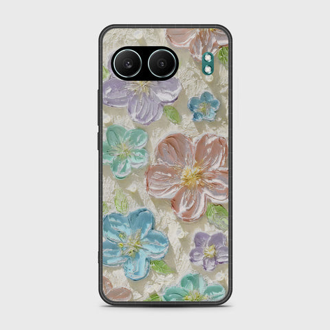 OnePlus Nord 4 Cover - Floral Series - Design 14 - Blue & Purple - HQ Premium Shine Durable Shatterproof Case