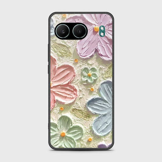 OnePlus Nord 4 Cover - Floral Series - Design 15 - Blue & Green - HQ Premium Shine Durable Shatterproof Case