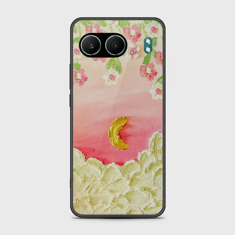 OnePlus Nord 4 Cover - Floral Series - Design 7 - Pink & Yellow - HQ Premium Shine Durable Shatterproof Case