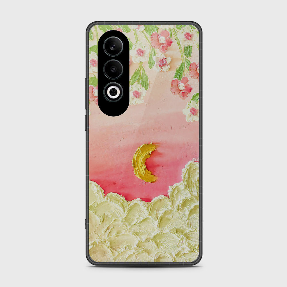 OnePlus Nord CE 4 Cover - Floral Series - Design 7 - Pink & Yellow - HQ Premium Shine Durable Shatterproof Case