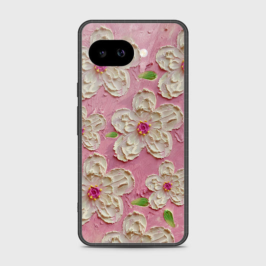 Google Pixel 9a Cover - Floral Series - Design 5 - Pink & White - HQ Premium Shine Durable Shatterproof Case