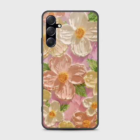 Samsung Galaxy A16 5G Cover - Floral Series - Design 11 - White & Green - HQ Premium Shine Durable Shatterproof Case