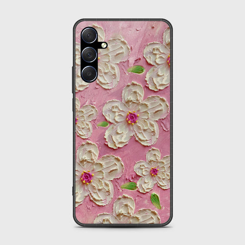 Samsung Galaxy A16 Cover - Floral Series - Design 5 - Pink & White - HQ Premium Shine Durable Shatterproof Case