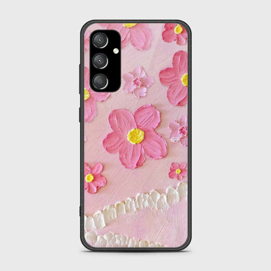 Samsung Galaxy A14 5G Cover - Floral Series - Design 2 - Pink - HQ Premium Shine Durable Shatterproof Case