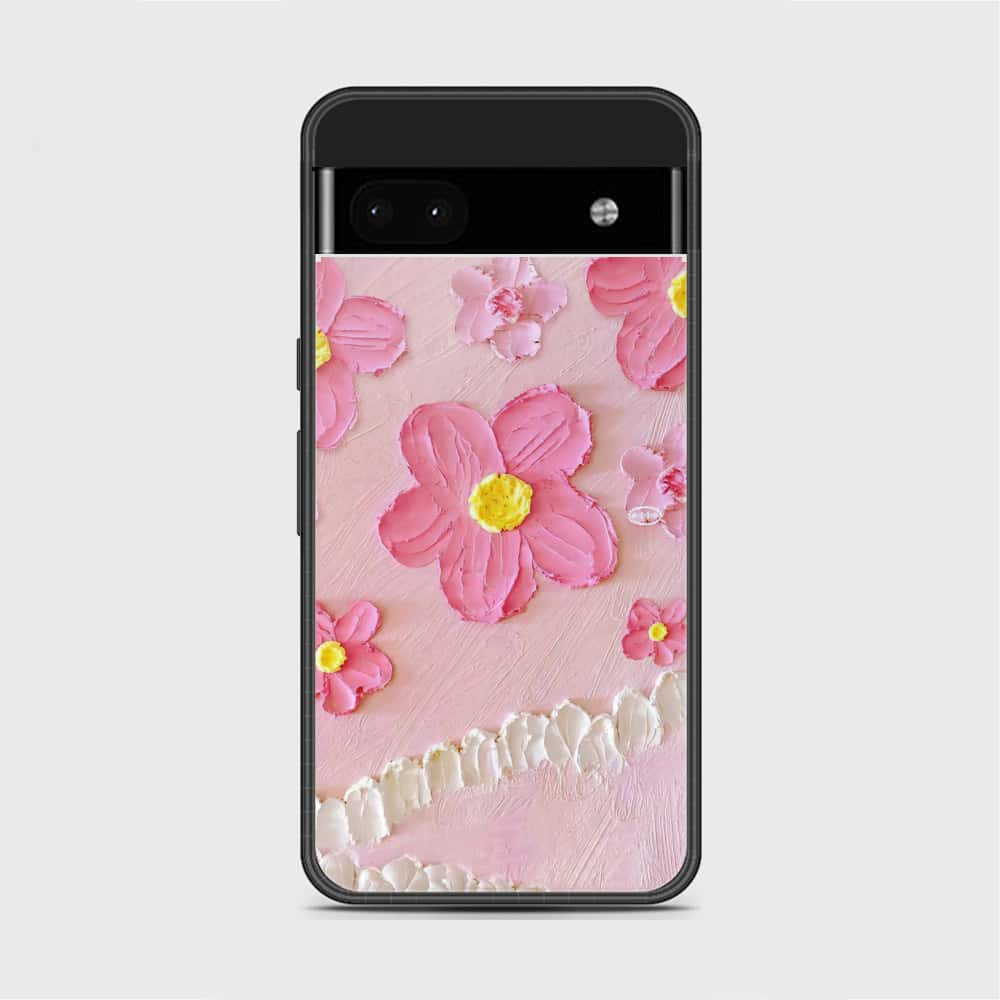 Google Pixel 7 Cover - Floral Series - Design 2 - Pink - HQ Premium Shine Durable Shatterproof Case