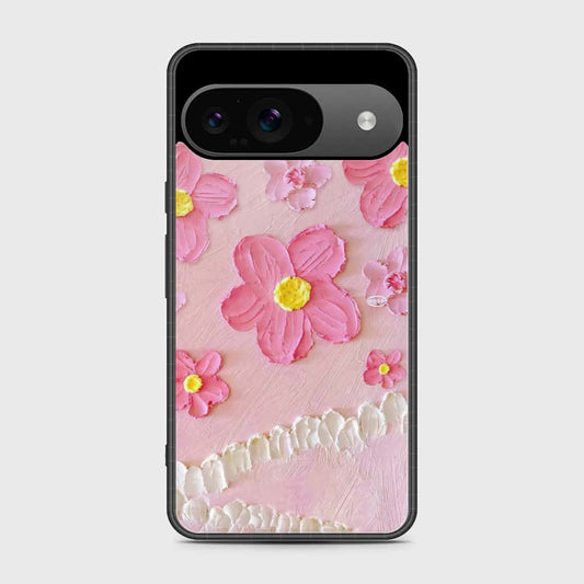 Google Pixel 9 Cover - Floral Series - Design 2 - Pink - HQ Premium Shine Durable Shatterproof Case