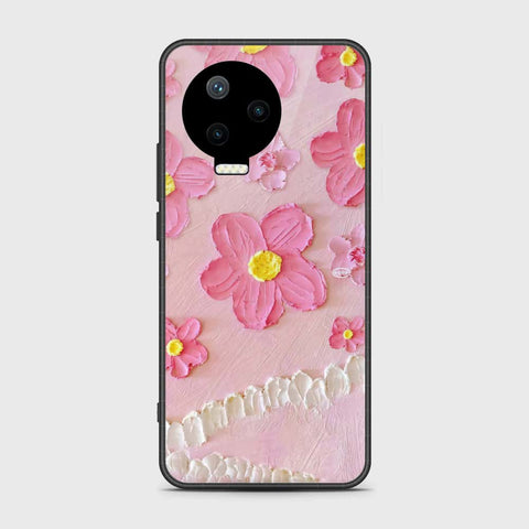 Infinix Note 12 Pro Cover - Floral Series - Design 2 - Pink - HQ Premium Shine Durable Shatterproof Case