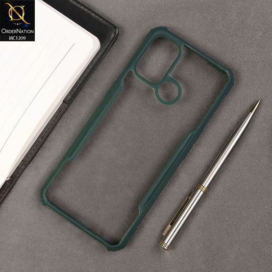 Oppo A53s Cover - Green - Hybrid Tpu Pc Case