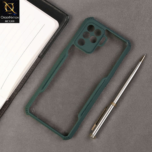 Oppo A94 Cover - Green - Hybrid Tpu Pc Case