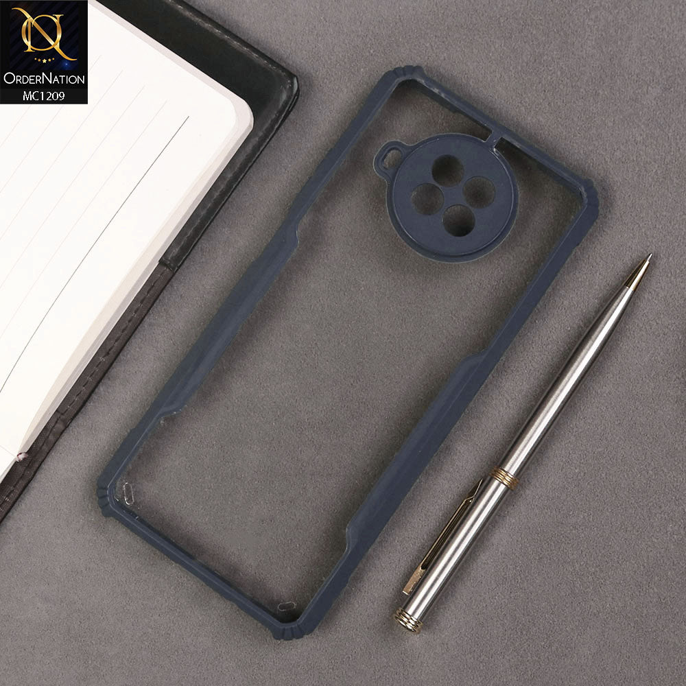 Xiaomi Mi 10i Cover - Blue - Hybrid Tpu Pc Case