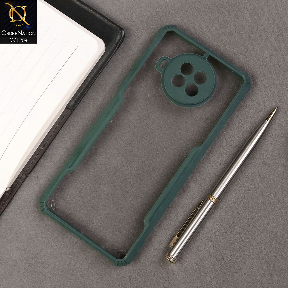 Xiaomi Mi 10T Lite Cover - Green - Hybrid Tpu Pc Case