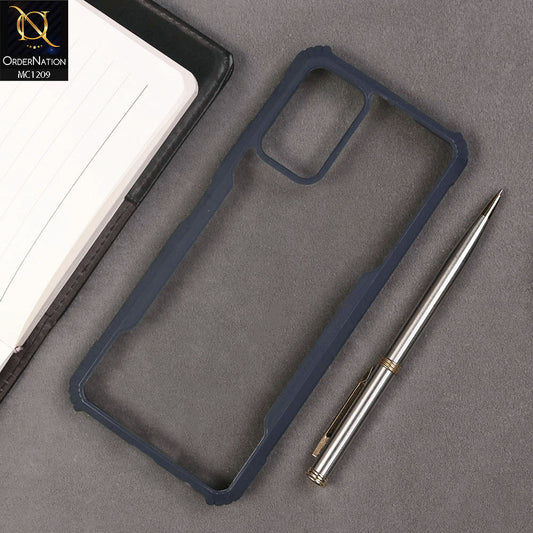 Infinix Note 8i Cover - Blue - Hybrid Tpu Pc Case