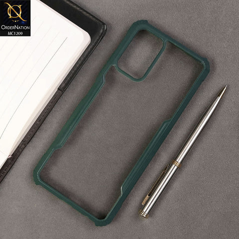 Infinix Note 8i Cover - Green - Hybrid Tpu Pc Case