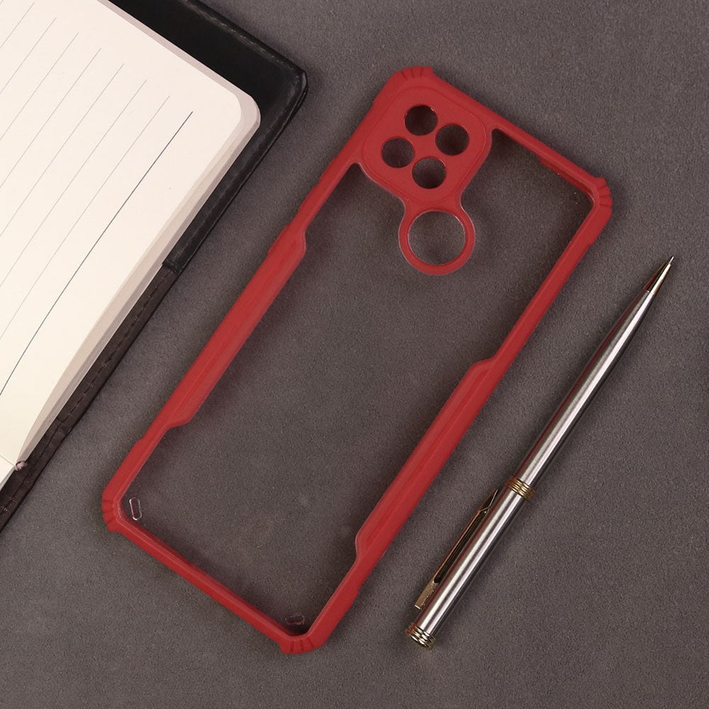 Oppo A35 Cover - Red - Hybrid Tpu Pc Case