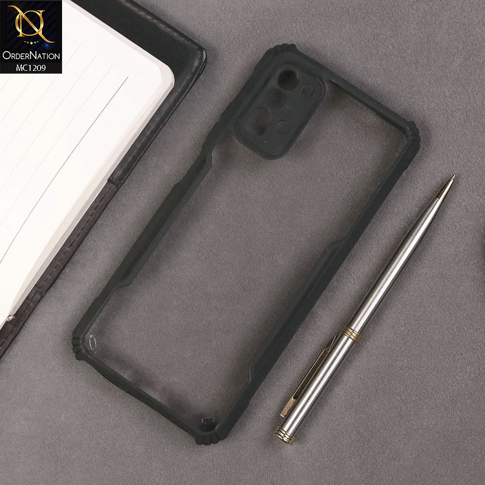 Xiaomi Redmi Note 9 4G Cover - Black - Hybrid Tpu Pc Case