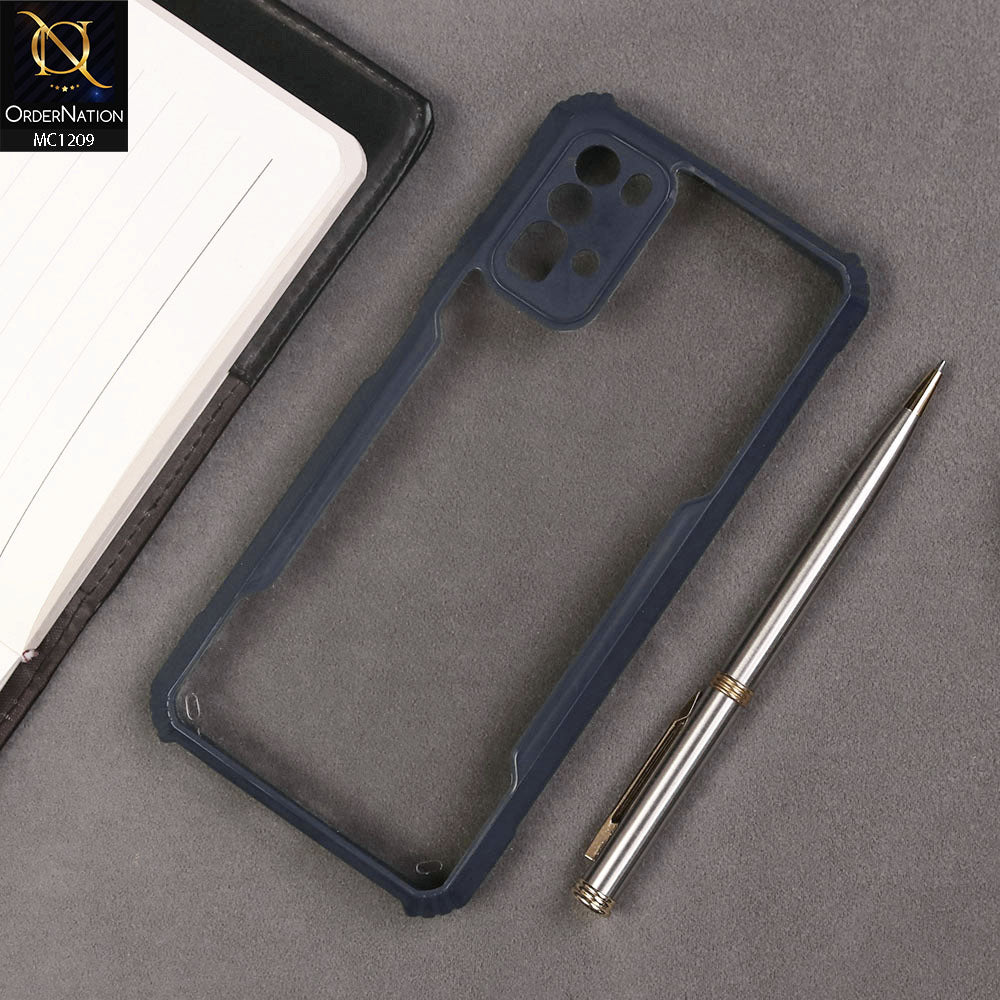 Xiaomi Redmi 9T Cover - Blue - Hybrid Tpu Pc Case