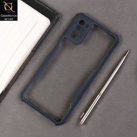 Xiaomi Poco M3 Cover - Blue - Hybrid Tpu Pc Case