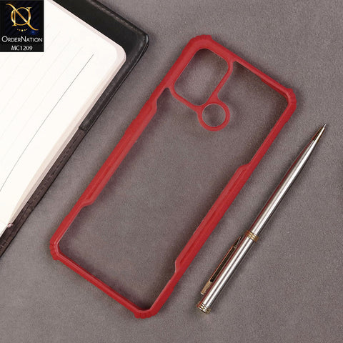 Realme 7i Cover - Red - Hybrid Tpu Pc Case