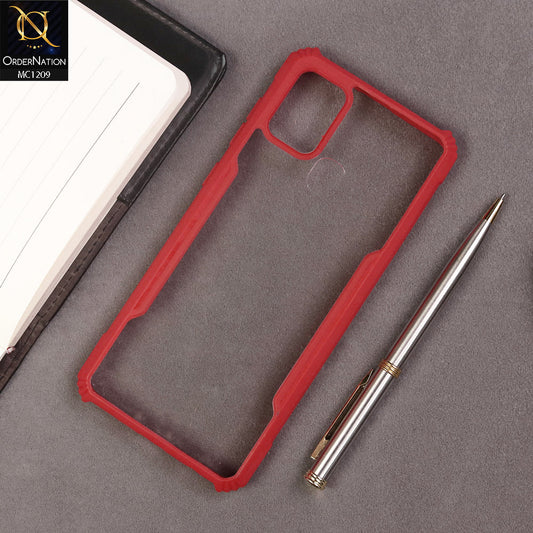 Samsung Galaxy A21s Cover - Red - Hybrid Tpu Pc Case