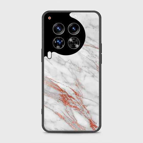 Tecno Camon 30 Premier 5G Cover- White Marble Series - HQ Premium Shine Durable Shatterproof Case