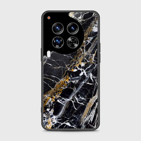 Tecno Camon 30 Premier 5G Cover- Black Marble Series - HQ Premium Shine Durable Shatterproof Case