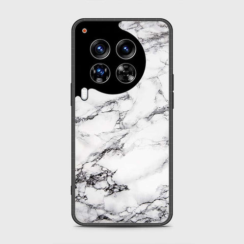 Tecno Camon 30 Premier 5G Cover- White Marble Series - HQ Premium Shine Durable Shatterproof Case