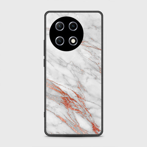 Tecno Camon 30s - White Marble Series - HQ Premium Shine Durable Shatterproof Case