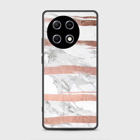 Tecno Camon 30s - White Marble Series - HQ Premium Shine Durable Shatterproof Case