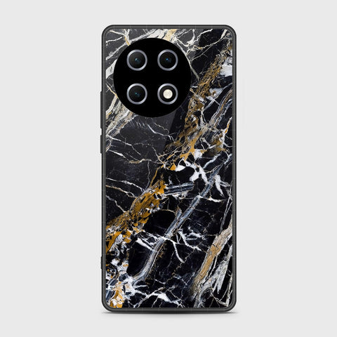 Tecno Camon 30s - Black Marble Series - HQ Premium Shine Durable Shatterproof Case