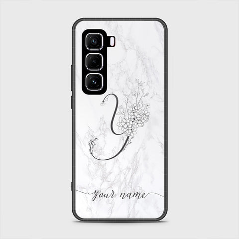 Infinix Hot 50 4G - Personalized Alphabet Series - HQ Premium Shine Durable Shatterproof Case