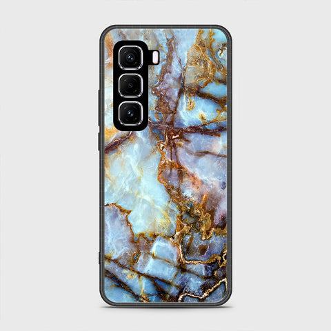 Infinix Hot 50 4G - Colorful Marble Series - HQ Premium Shine Durable Shatterproof Case