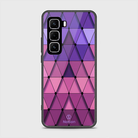 Infinix Hot 50 4G - Onation Pyramid Series - HQ Premium Shine Durable Shatterproof Case