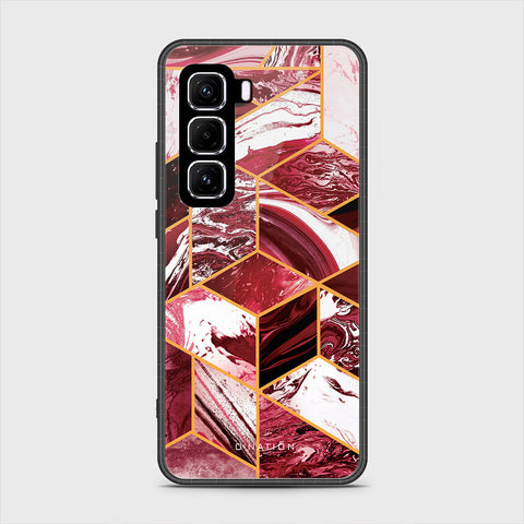 Infinix Hot 50 4G - O'Nation Shades of Marble Series - HQ Premium Shine Durable Shatterproof Case