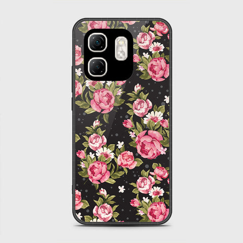 Infinix Hot 50i - Floral Series - HQ Premium Shine Durable Shatterproof Case