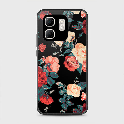 Infinix Hot 50i - Floral Series 2 - HQ Premium Shine Durable Shatterproof Case